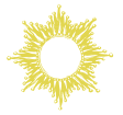 Sunburst graphic icon